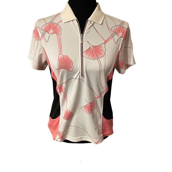 Monterey Club Short Sleeve Ladies Golf Top - Picture 1 of 12